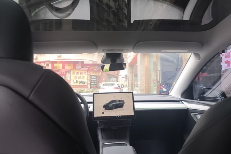 Used Tesla Model Y 2024 Rear-Wheel-Drive Version Headliner