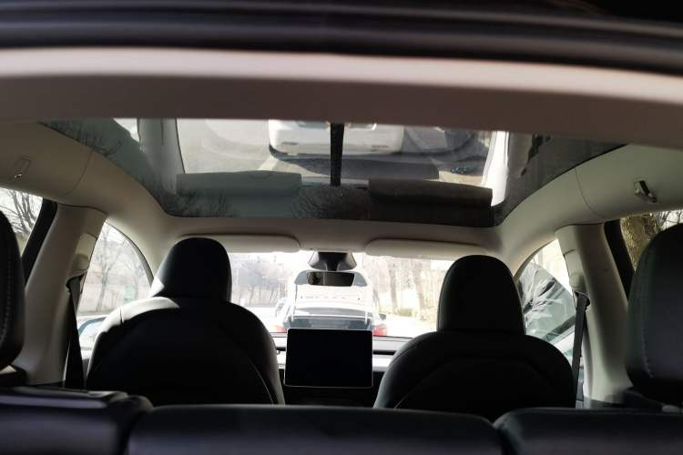 Used Tesla Model Y 2024 Rear-Wheel-Drive Version Headliner
