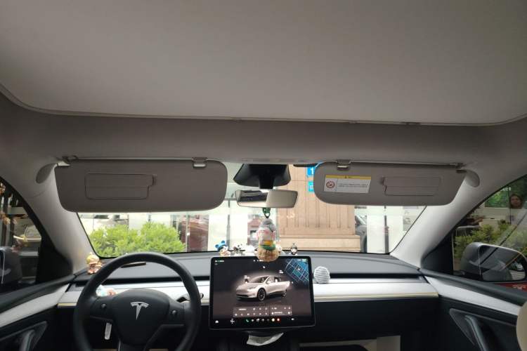 Used Tesla Model Y 2024 Rear-Wheel-Drive Version Headliner