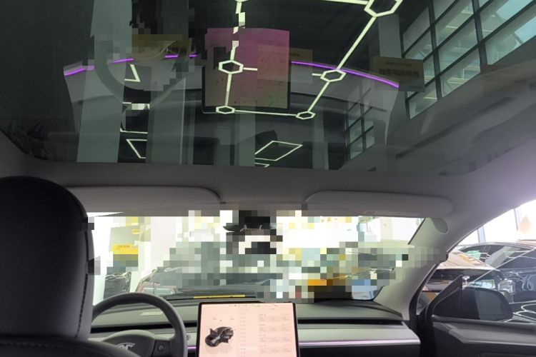 Used Tesla Model Y 2024 Rear-Wheel-Drive Version Headliner
