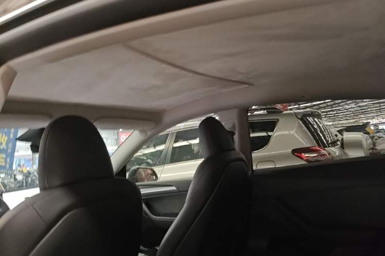 Used Tesla Model Y 2024 Rear-Wheel-Drive Version Headliner