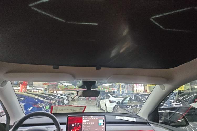Used Tesla Model Y 2024 Rear-Wheel-Drive Version Headliner