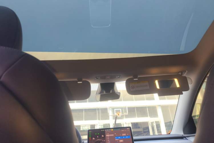 Used Tesla Model Y 2024 Long-Range All-Wheel-Drive Version Headliner