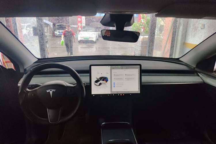 Used Tesla Model Y 2024 Rear-Wheel-Drive Version Headliner