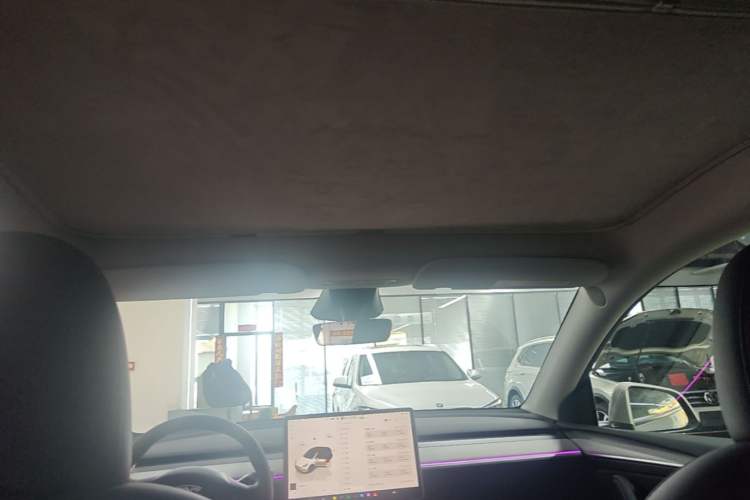 Used Tesla Model Y 2024 Rear-Wheel-Drive Version Headliner