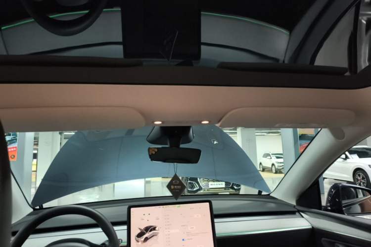 Used Tesla Model Y 2024 Rear-Wheel-Drive Version Headliner