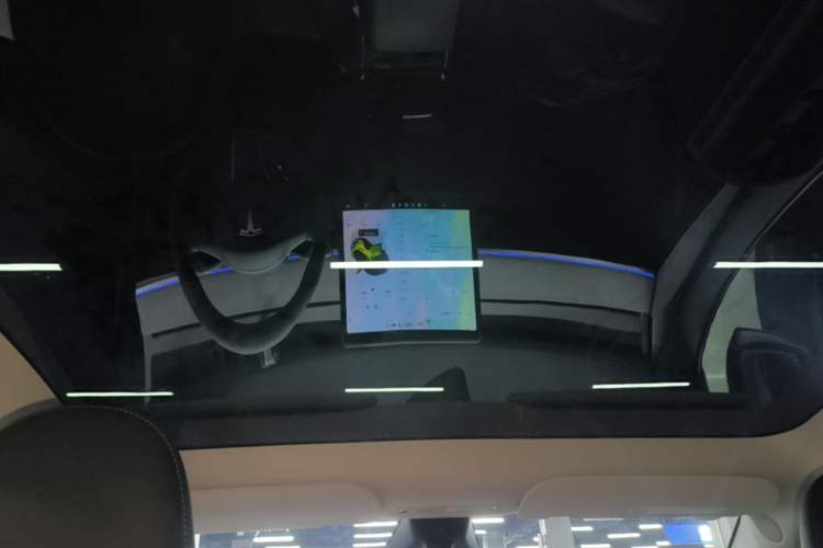 Used Tesla Model Y 2024 Rear-Wheel-Drive Version Headliner