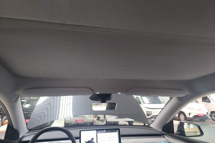 Used Tesla Model Y 2024 Rear-Wheel-Drive Version Headliner