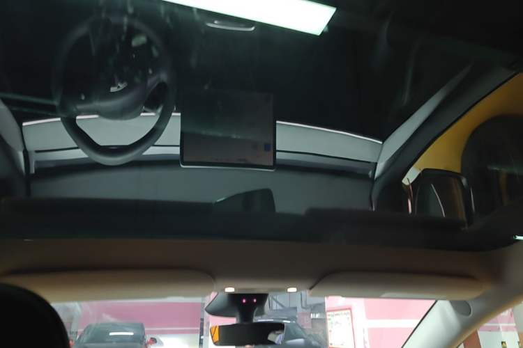 Used Tesla Model Y 2024 Rear-Wheel-Drive Version Headliner
