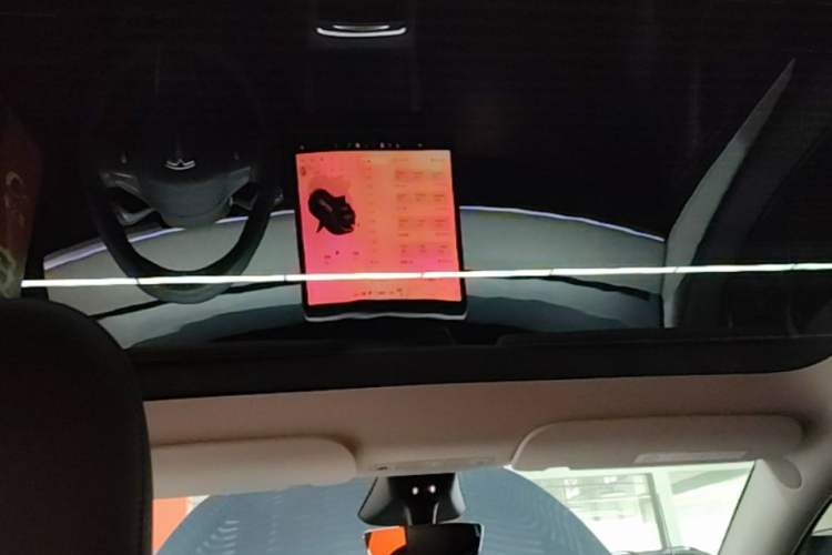 Used Tesla Model Y 2024 Long-Range All-Wheel-Drive Version Headliner