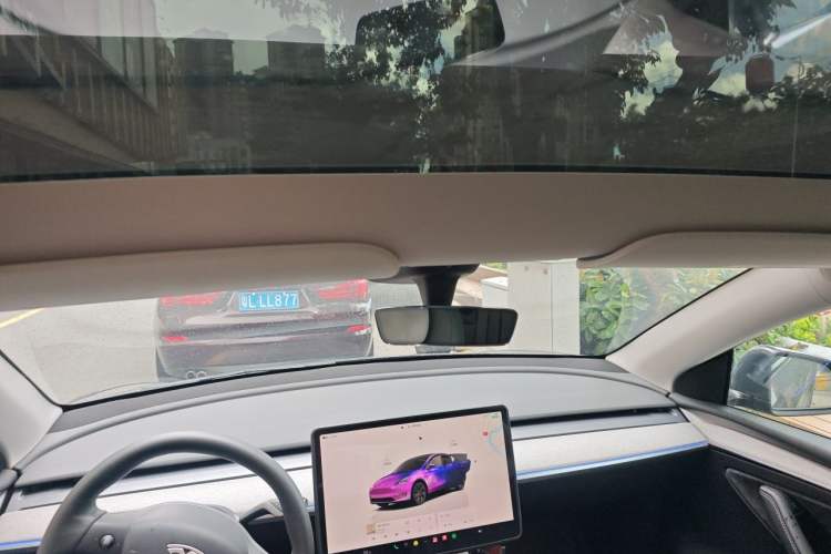 Used Tesla Model Y 2024 Rear-Wheel-Drive Version Headliner