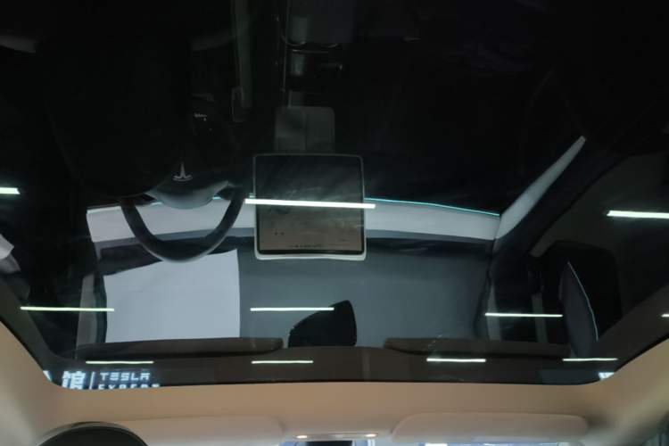 Used Tesla Model Y 2024 Rear-Wheel-Drive Version Headliner