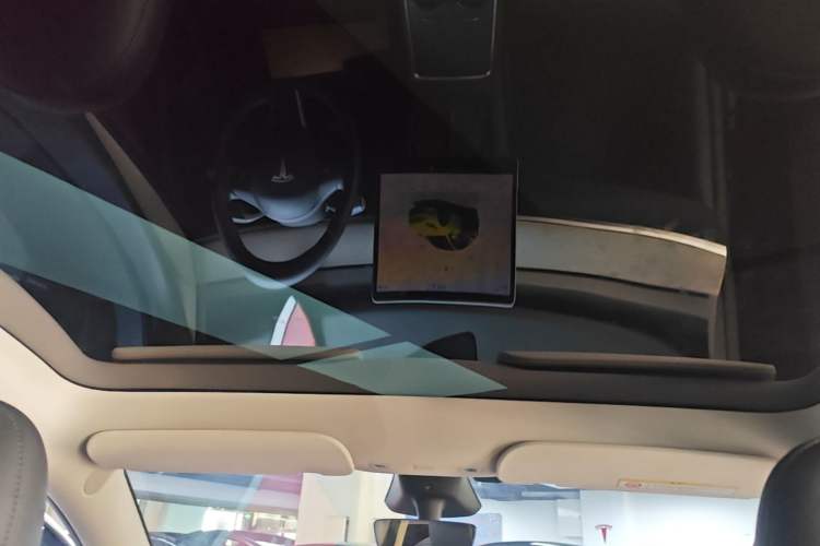 Used Tesla Model Y 2024 Long-Range All-Wheel-Drive Version Headliner