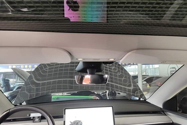 Used Tesla Model Y 2024 Rear-Wheel-Drive Version Headliner