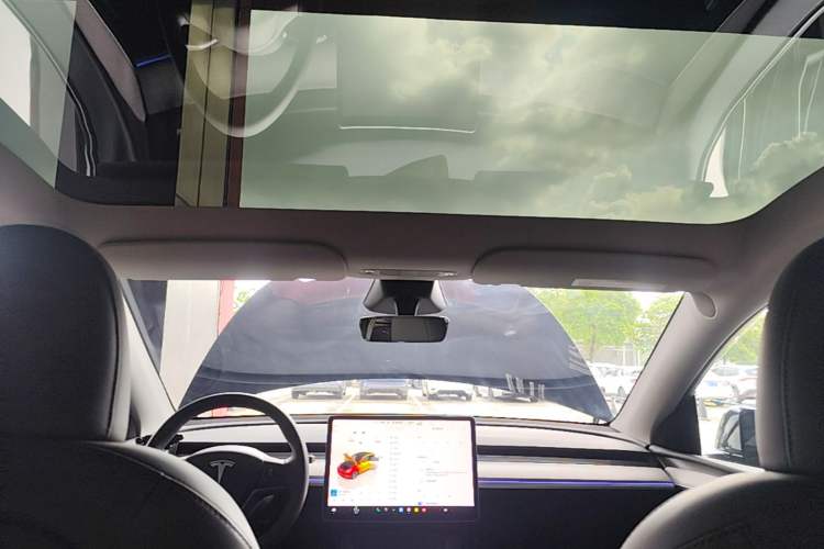 Used Tesla Model Y 2024 Rear-Wheel-Drive Version Headliner
