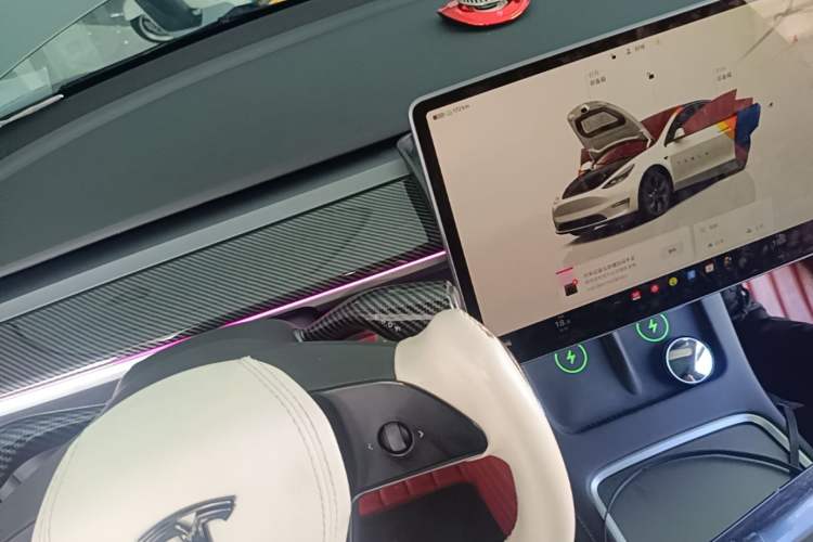 Used Tesla Model Y 2024 Long-Range All-Wheel-Drive Version Interior 1
