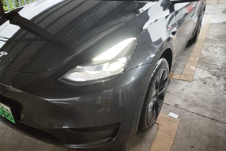 Used Tesla Model Y 2024 Rear-Wheel-Drive Version Left Front Headlight