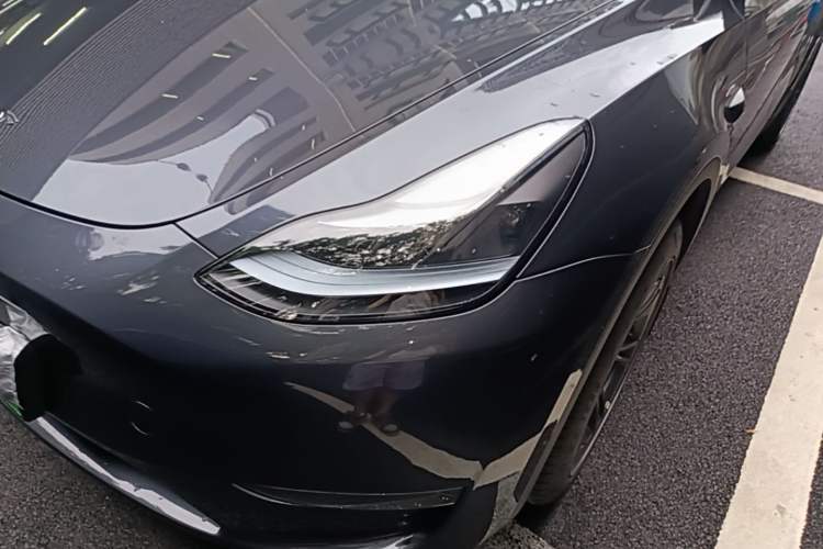 Used Tesla Model Y 2024 Long-Range All-Wheel-Drive Version Left Front Headlight