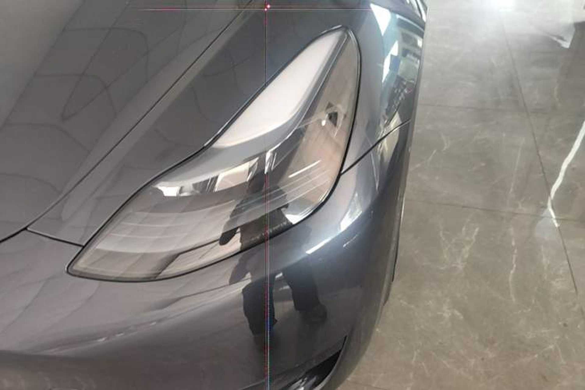 Used Tesla Model Y 2024 Rear-Wheel-Drive Version Left Front Headlight