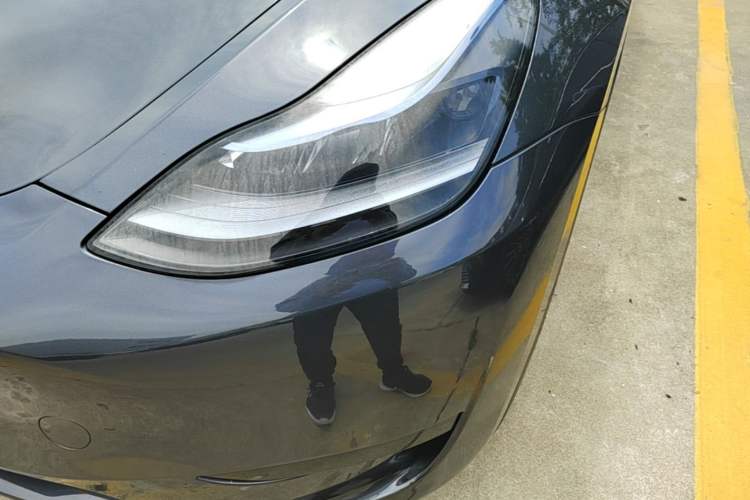 Used Tesla Model Y 2024 Rear-Wheel-Drive Version Left Front Headlight