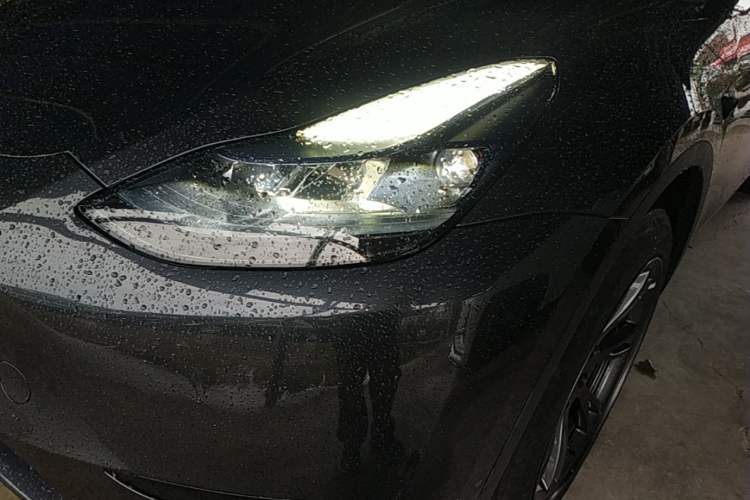 Used Tesla Model Y 2024 Rear-Wheel-Drive Version Left Front Headlight