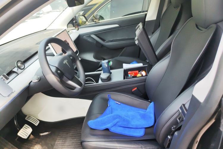 Used Tesla Model Y 2024 Long-Range All-Wheel-Drive Version Left Front Seat