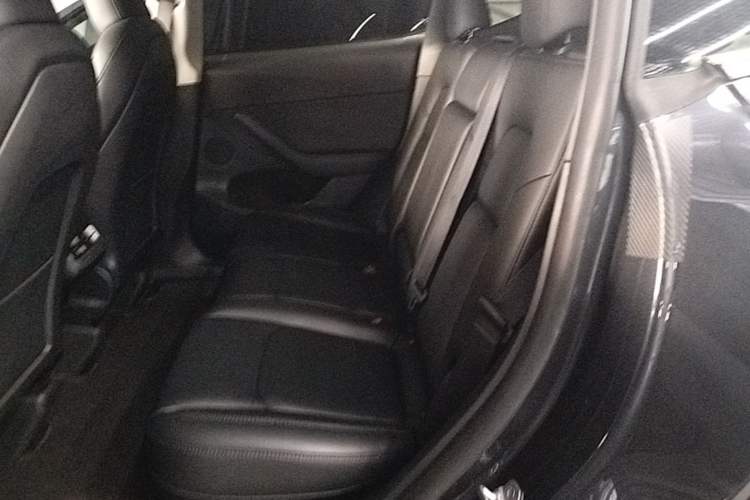 Used Tesla Model Y 2024 Long-Range All-Wheel-Drive Version Left Rear Seat