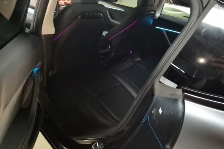Used Tesla Model Y 2024 Long-Range All-Wheel-Drive Version Left Rear Seat