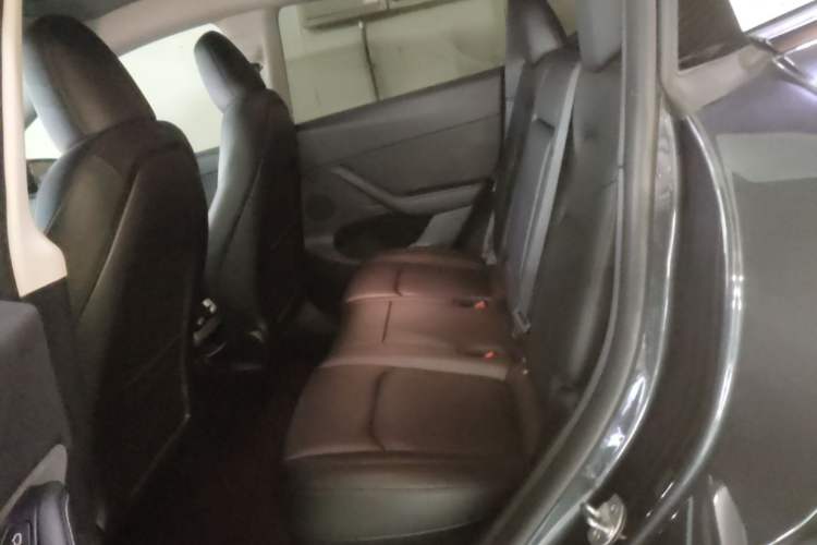 Used Tesla Model Y 2024 Long-Range All-Wheel-Drive Version Left Rear Seat