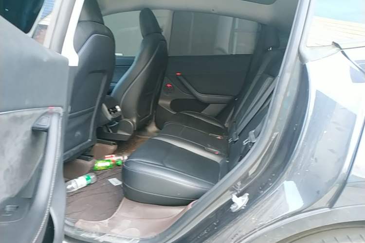 Used Tesla Model Y 2024 Rear-Wheel-Drive Version Left Rear Seat