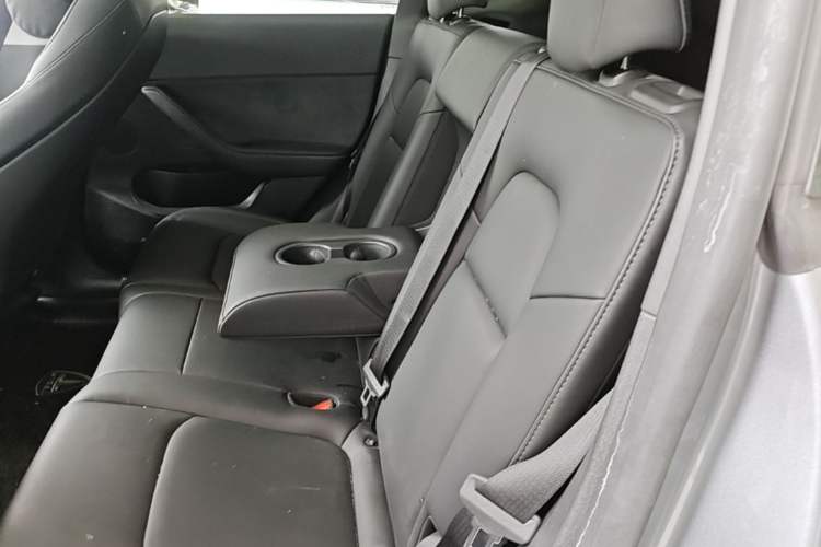 Used Tesla Model Y 2024 Long-Range All-Wheel-Drive Version Left Rear Seat