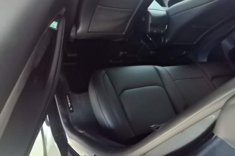 Used Tesla Model Y 2024 Rear-Wheel-Drive Version Left Rear Seat