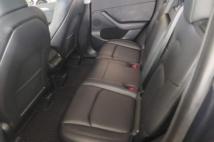 Used Tesla Model Y 2024 Long-Range All-Wheel-Drive Version Left Rear Seat