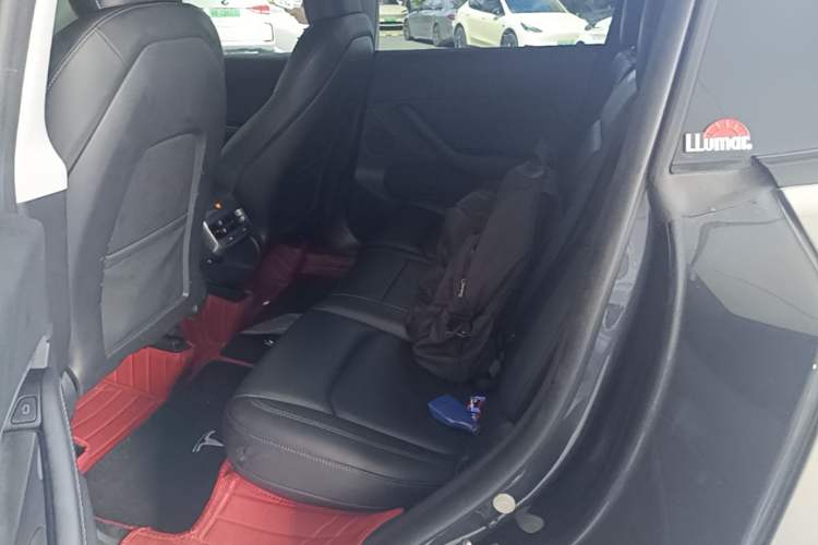 Used Tesla Model Y 2024 Long-Range All-Wheel-Drive Version Left Rear Seat