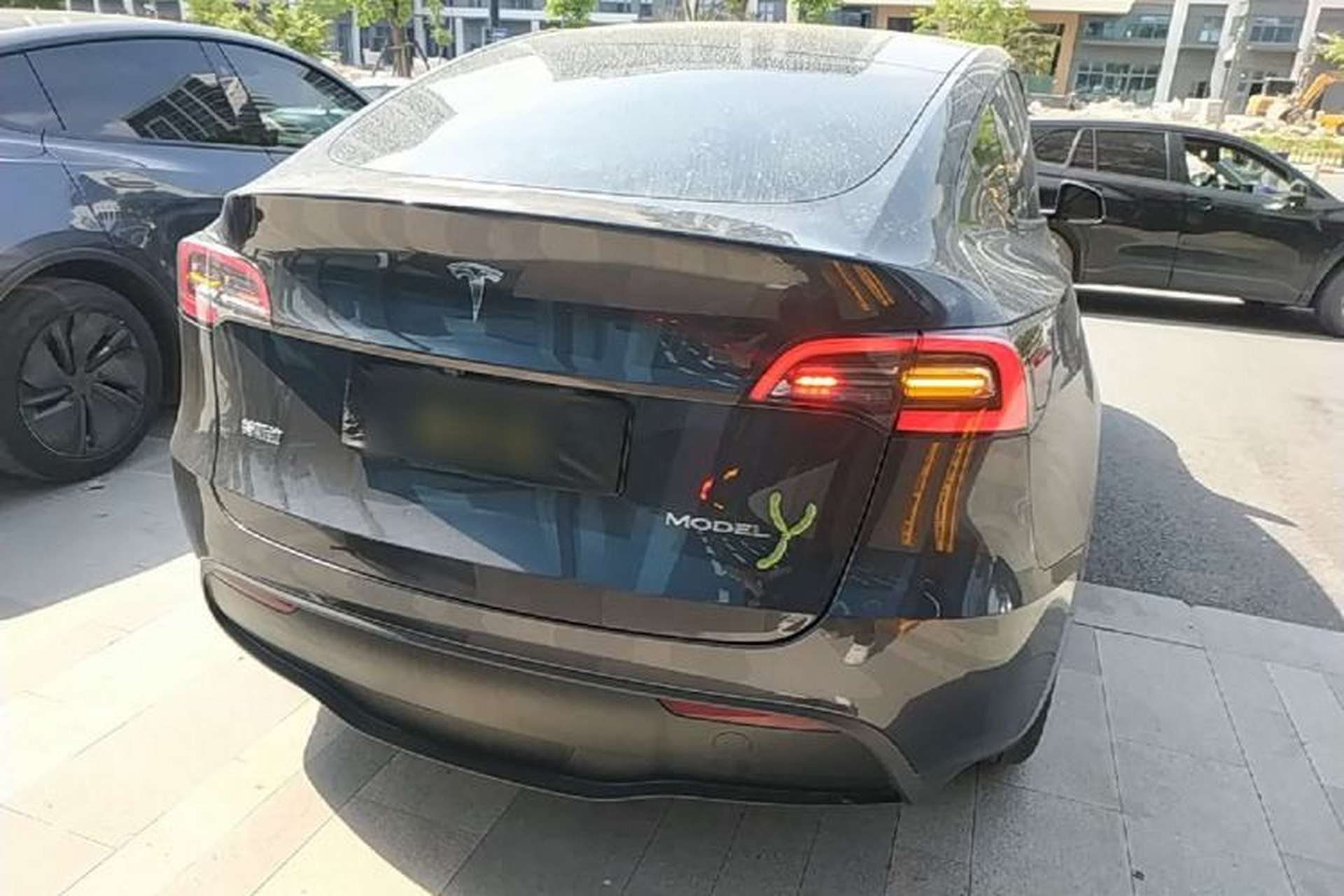 Used Tesla Model Y 2024 Rear-Wheel-Drive Version Rear