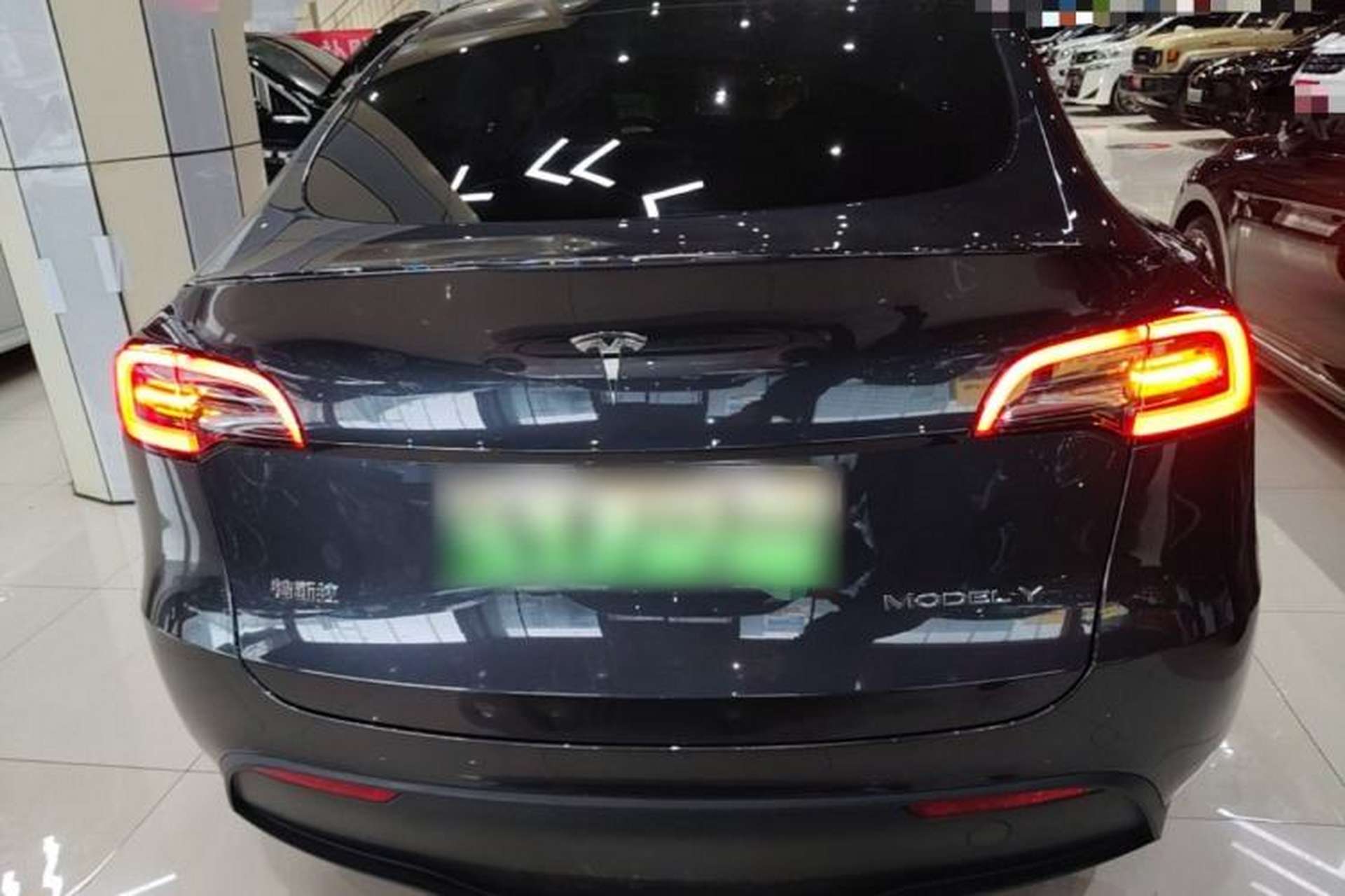 Used Tesla Model Y 2024 Rear-Wheel-Drive Version Rear