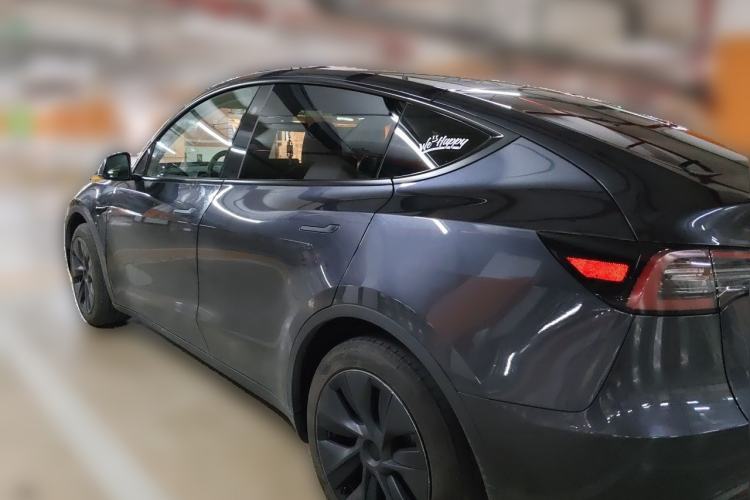 Used Tesla Model Y 2024 Rear-Wheel-Drive Version Rear Left 45 Deg