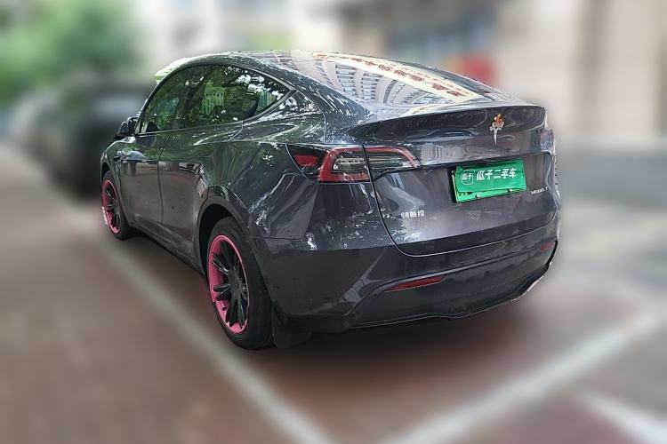 Used Tesla Model Y 2024 Rear-Wheel-Drive Version Rear Left 45 Deg