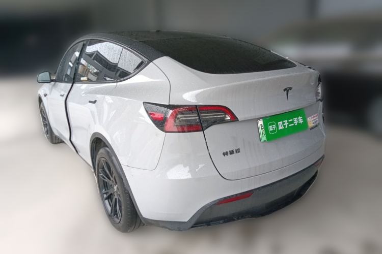Used Tesla Model Y 2024 Rear-Wheel-Drive Version Rear Left 45 Deg