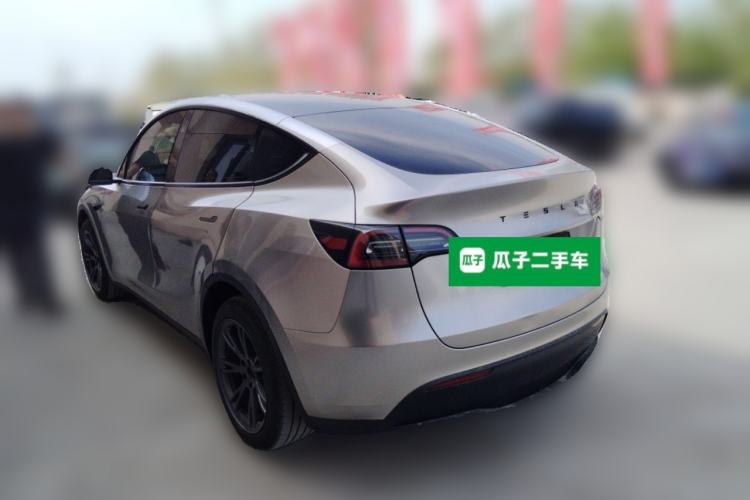 Used Tesla Model Y 2024 Rear-Wheel-Drive Version Rear Left 45 Deg