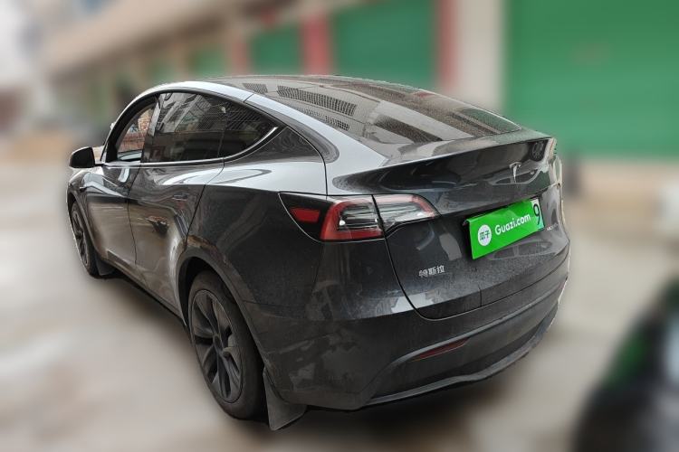 Used Tesla Model Y 2024 Rear-Wheel-Drive Version Rear Left 45 Deg