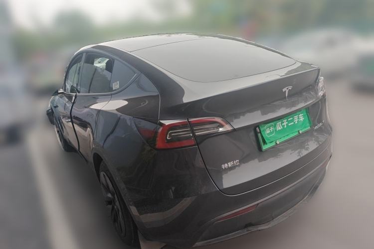 Used Tesla Model Y 2024 Rear-Wheel-Drive Version Rear Left 45 Deg