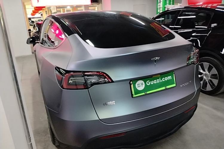 Used Tesla Model Y 2024 Rear-Wheel-Drive Version Rear Left 45 Deg