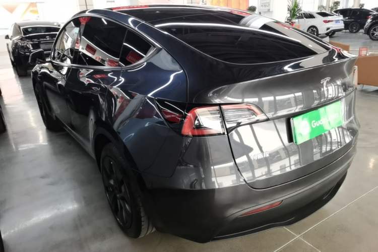 Used Tesla Model Y 2024 Rear-Wheel-Drive Version Rear Left 45 Deg