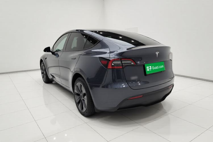 Used Tesla Model Y 2024 Long-Range All-Wheel-Drive Version Rear Left 45 Deg