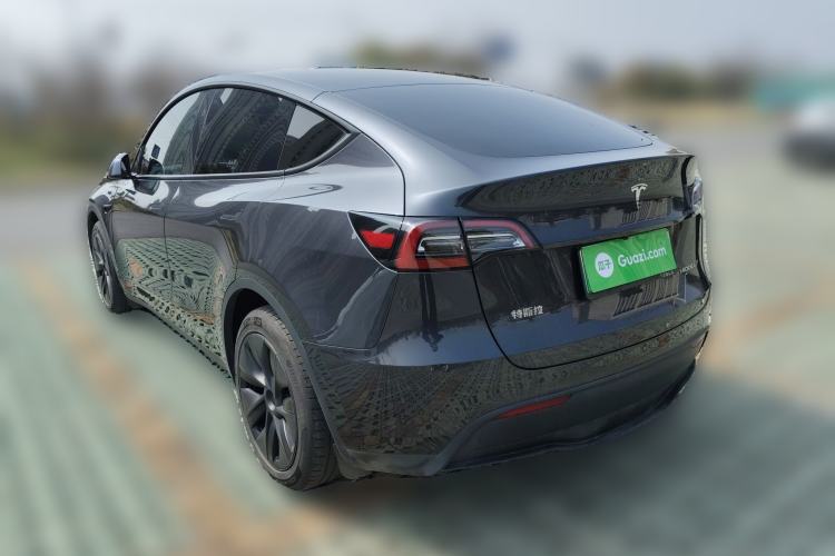 Used Tesla Model Y 2024 Long-Range All-Wheel-Drive Version Rear Left 45 Deg
