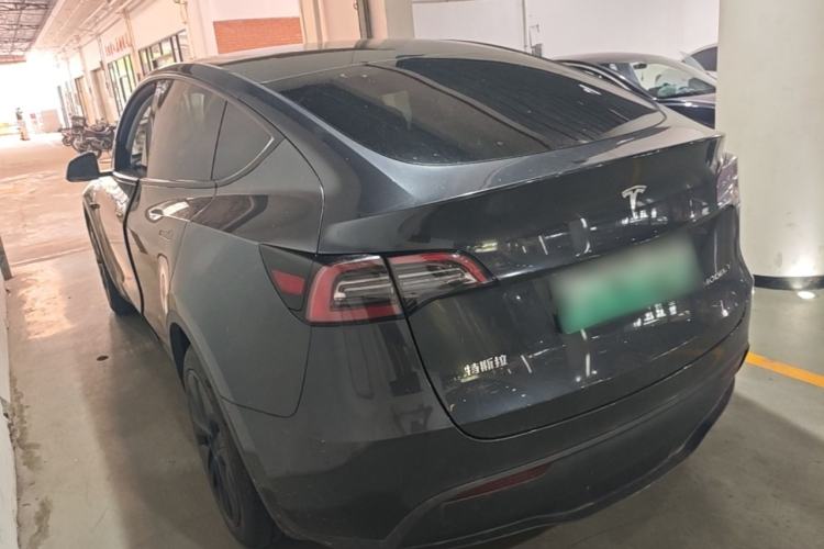 Used Tesla Model Y 2024 Rear-Wheel-Drive Version Rear Left 45 Deg