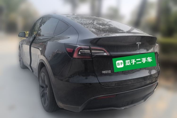 Used Tesla Model Y 2024 Rear-Wheel-Drive Version Rear Left 45 Deg