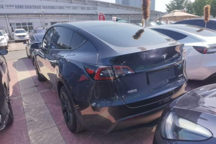 Used Tesla Model Y 2024 Rear-Wheel-Drive Version Rear Left 45 Deg
