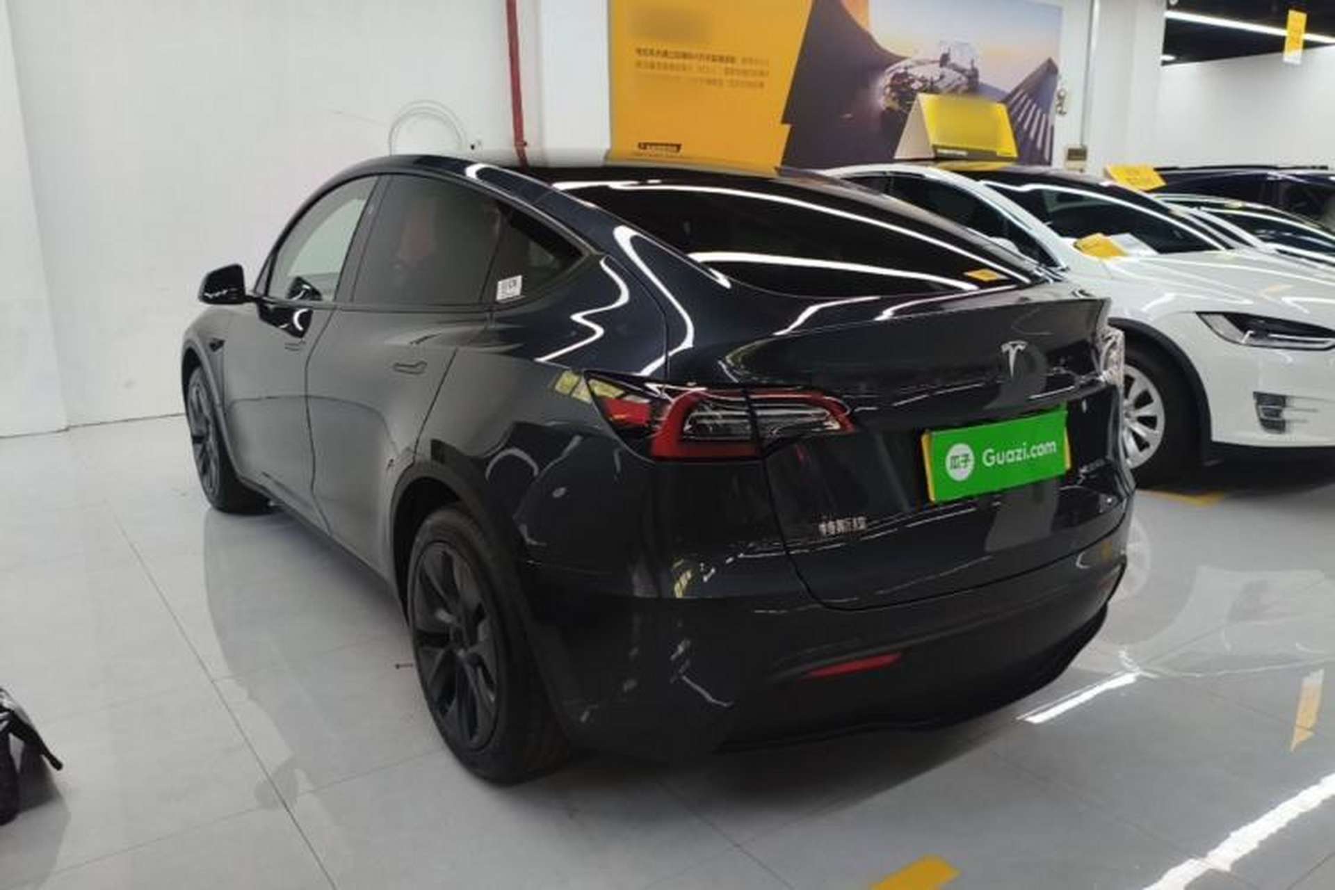 Used Tesla Model Y 2024 Rear-Wheel-Drive Version Rear Left 45 Deg